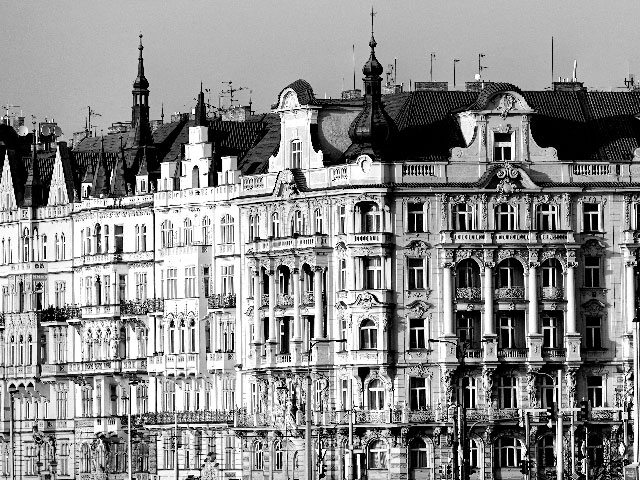 Prague from the time of Revivalism, Eclecticism and Art Nouveau