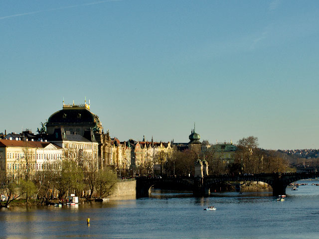 In Prague of the first time